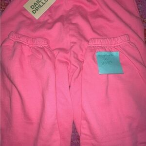 Daily Drills Kids Pink Bottoms